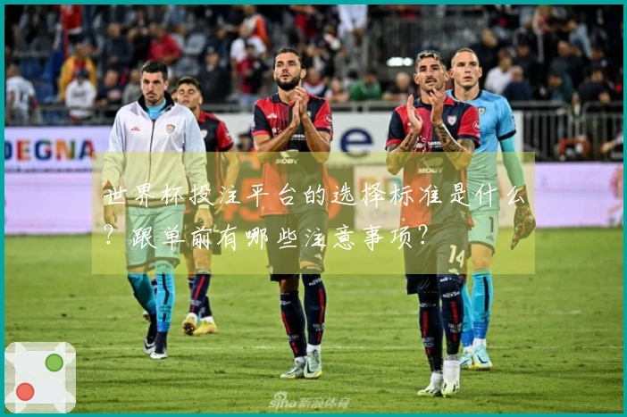 世界杯投注平台的选择标准是什么？跟单前有哪些注意事项？